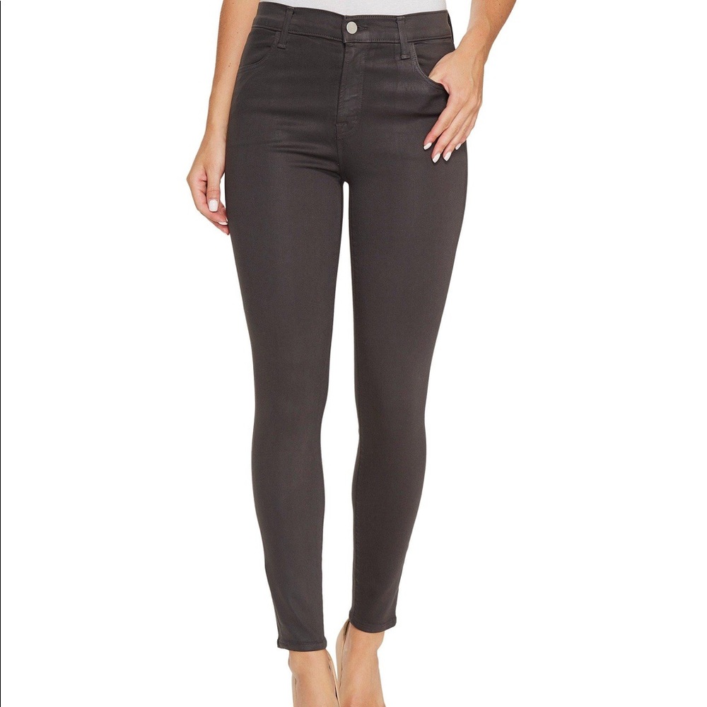 J Brand Alana High Rise Crop Skinny Jeans